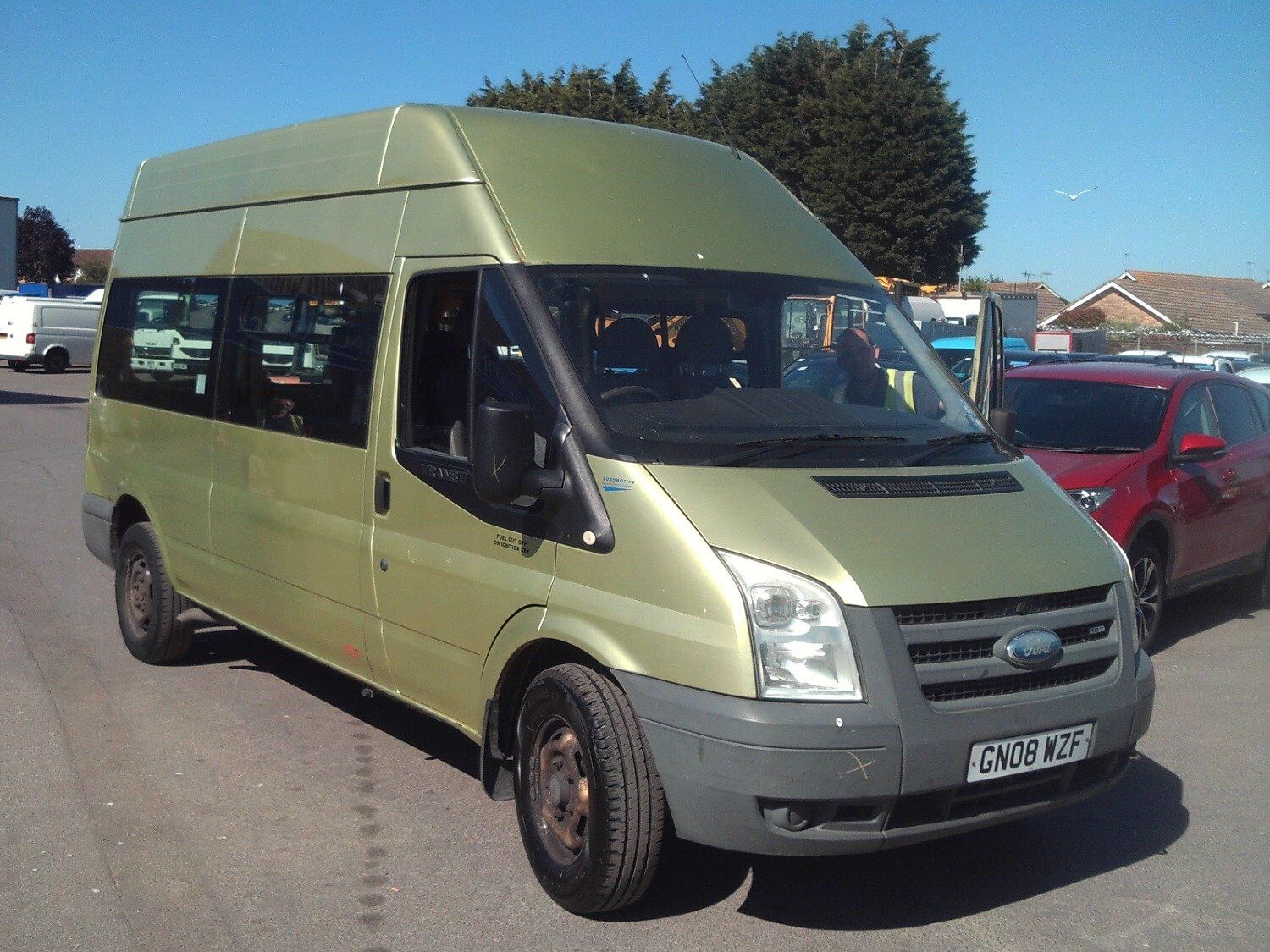 2008 Ford Transit High Roof Wheelchair Accessible Minibus Coach Bus Market