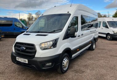Ford Transit 460 ecoBlue Trend Minibus Double Cab 5dr Diesel Auto RWD L4 H3 (170 ps)