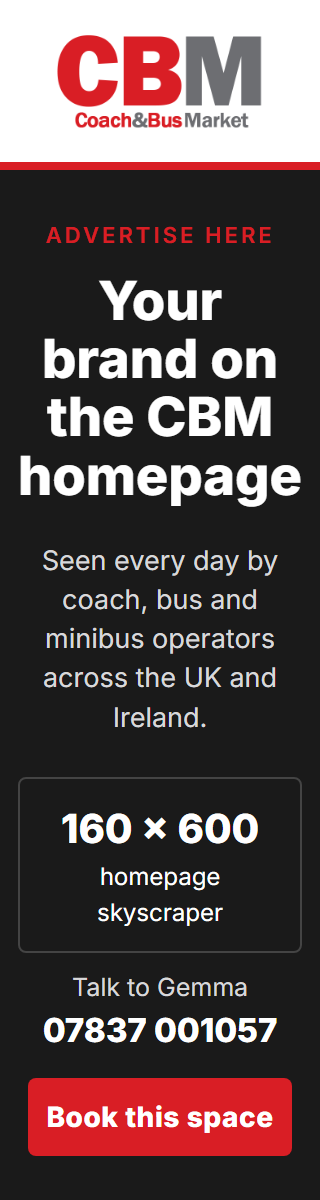 Advertise here: your brand on the CBM homepage